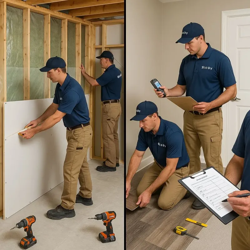 Repairs and Reconstruction process in Shelby, MI
