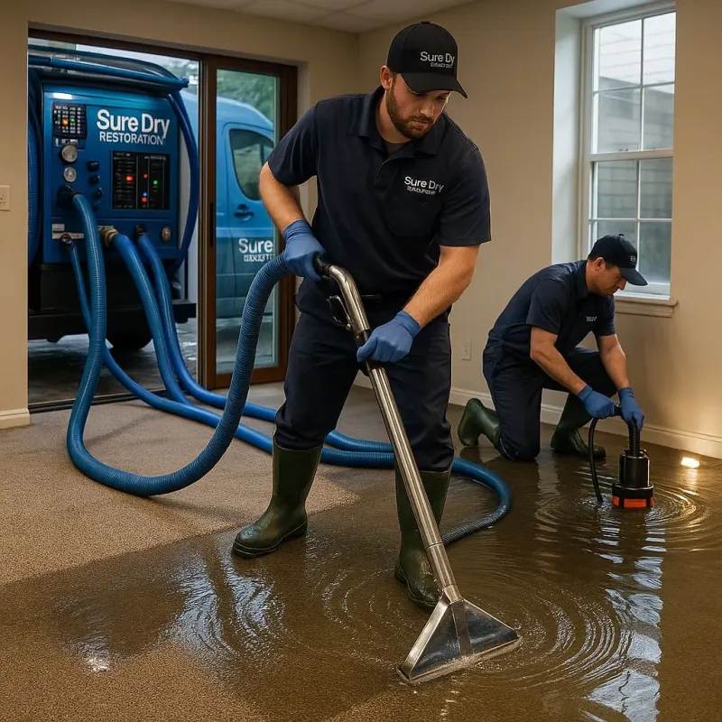 Water Extraction and Removal process in Shelby, MI